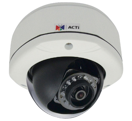 ACTi E77 - Kamery IP kopułkowe