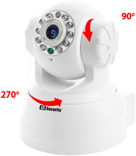 LC-355 S IP - Kamery IP obrotowe